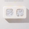 Multifunctional Cling Film Storage Case Accessory for Home Use Accommodates Various Sizes Stylish Designs Decoration