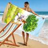 Diddl Print Beach Towel, Large Soft Quick Dry Towel for Beach Camping Swimming