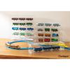 Clardepot Clear Rack for Model Acrylic Rail Toy Storage Train Toy Display Collection Rail Clardepot Trains, Case, Assembled, Case, Shelf, Case,