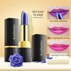 Blue Rose Lip Temperature Color Changing Natural Long Lasting Waterproof Lipstick Cosmetics Woman Makeup