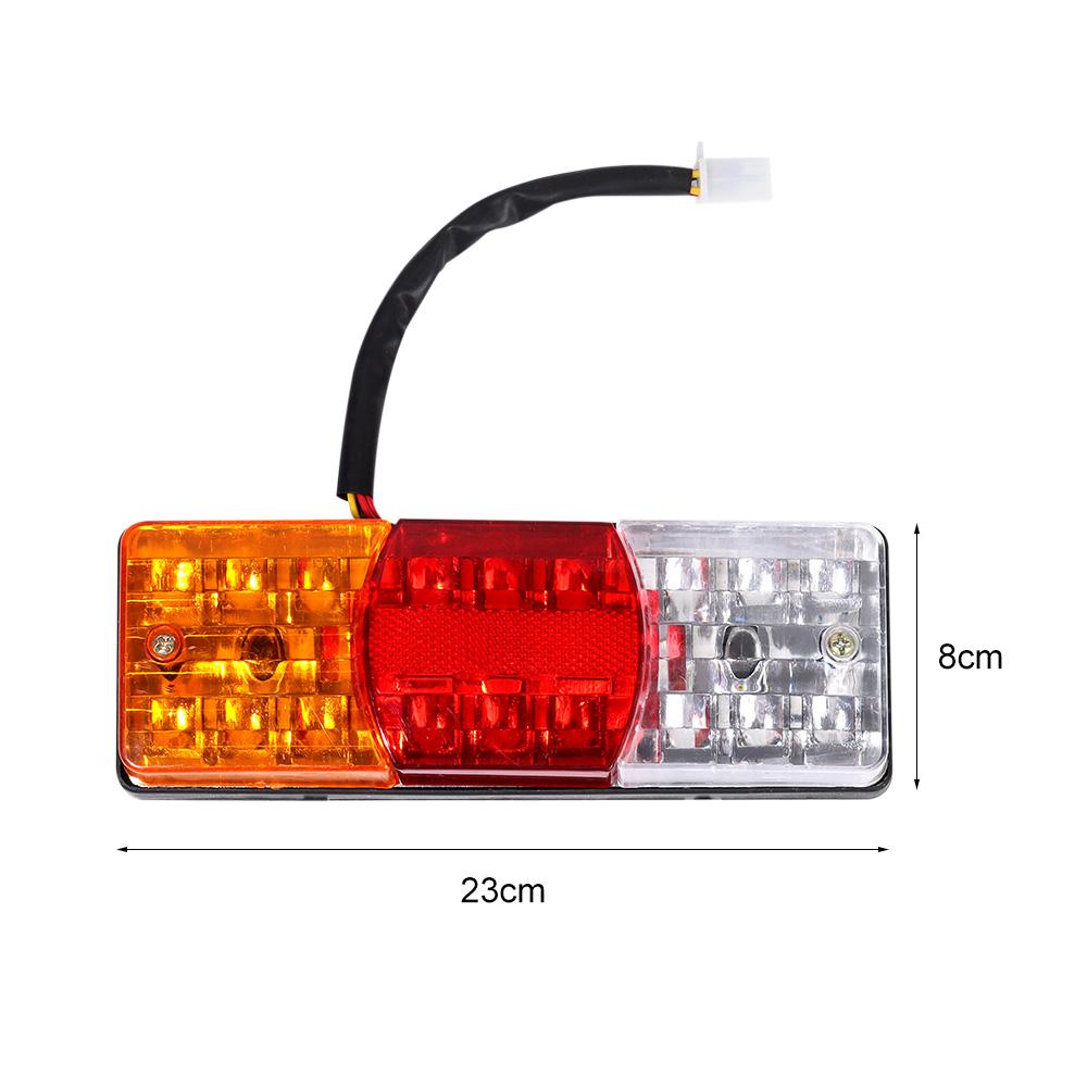 Safety Warning Electric Tricycle Tail Lights E-bike Rear Light Cornering Lamp Refitting Accessories