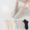 Women's Summer Thin Ice Silk Breathable Mesh Boneless Ballet Top Socks