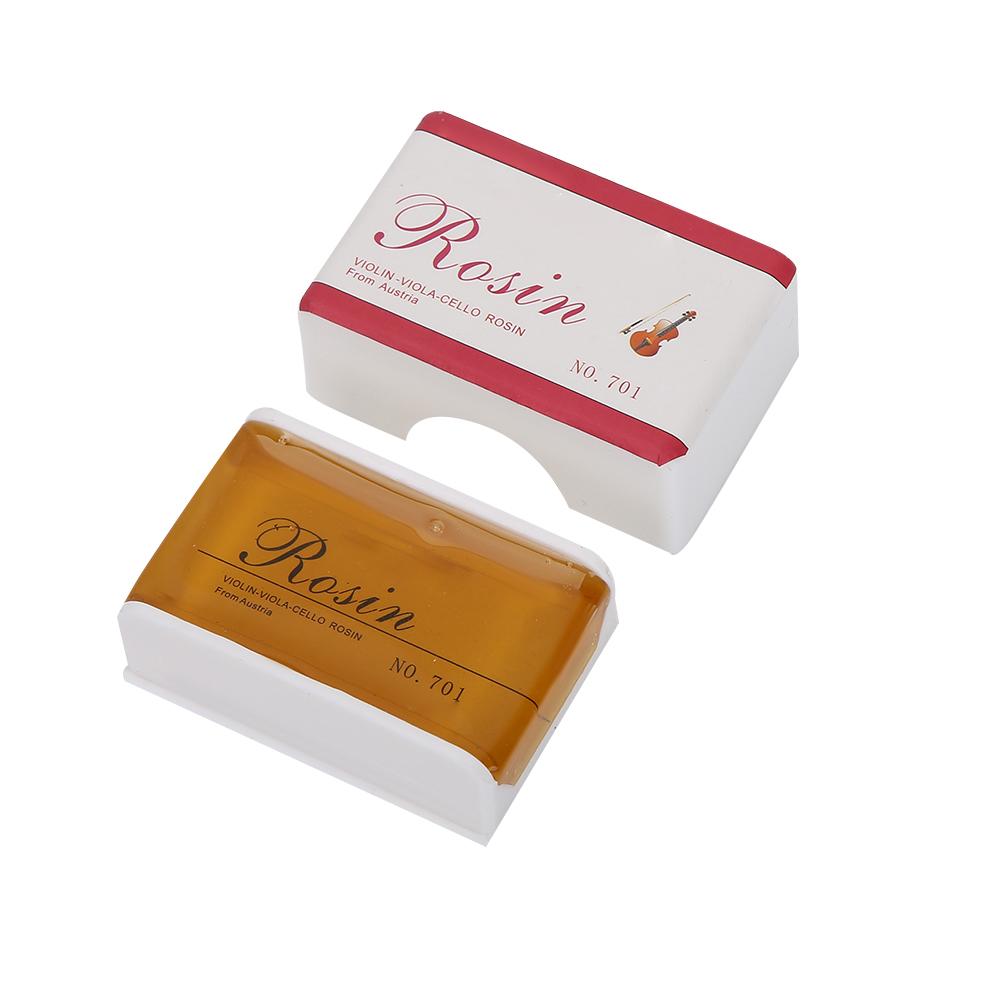 Канифоль для скрипки, альта, виолончели, кисточка для канифоли, инструмент для чистки музыкальных инструментов (желтый)