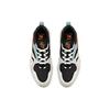 Anta Synthetic Leather Casual Shock Absorbing Non-Slip Wear-Resistant Low-Top Skate Shoes Men Sneakers Black White Teal 112038046-2