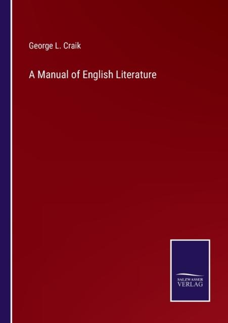 Книга A Manual of English Literature