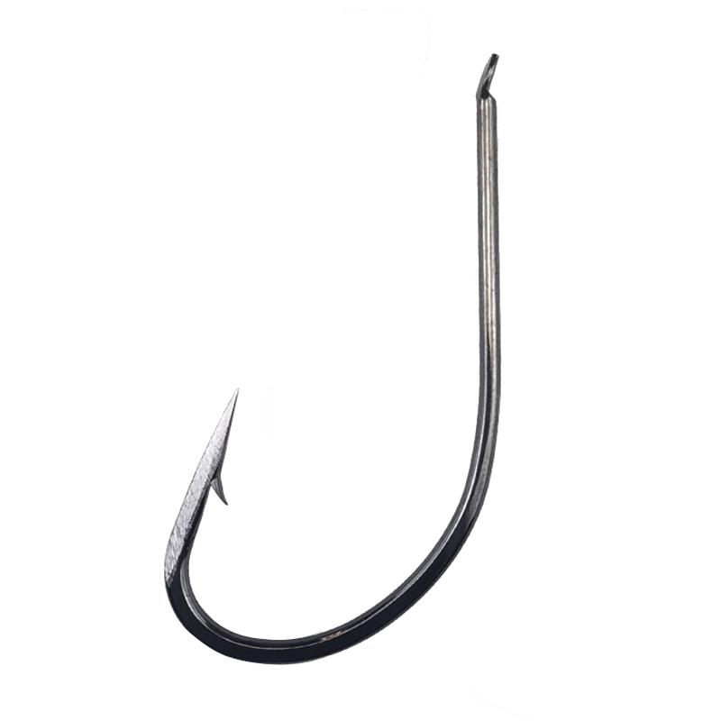 10 шт. набор рыболовных крючков с зазубринами и прокалывающим чешую лезвием – заточенное вручную острие и крючки с якорным ушком