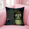 Ужасные Игры RREPOS Наволочка Наволочка Короткий Плюш Невидимая молния Комната Диван Наволочка