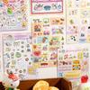 20 Sheets Cartoon Listen Memory Series Cut Film Sticker Book Y2K Sticker Handbook Scrapbooking Kawaii Decoration Sticker Gift