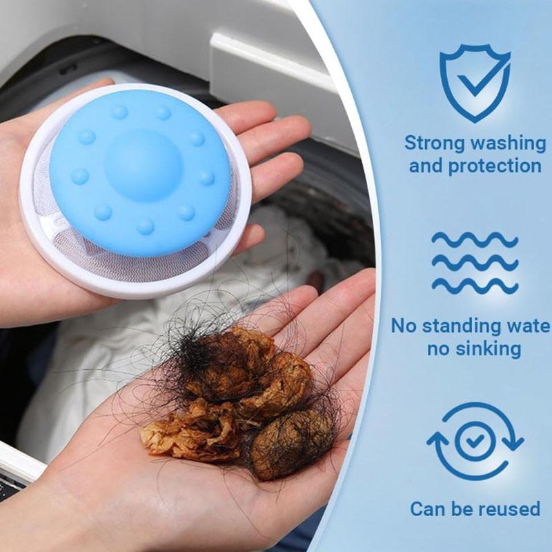 3/6/9 шт. Фильтр для волос для стиральной машины, плавающий улавливатель шерсти домашних животных
