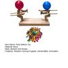 Bamboo Battle Balloon Game Fast-Paced Wooden Fencing Puppets for Thrilling Balloon Fight Fun Innovative Poke Balloon Toy