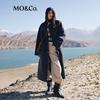 MO&Co. Women's Wool Blend Hooded Coat