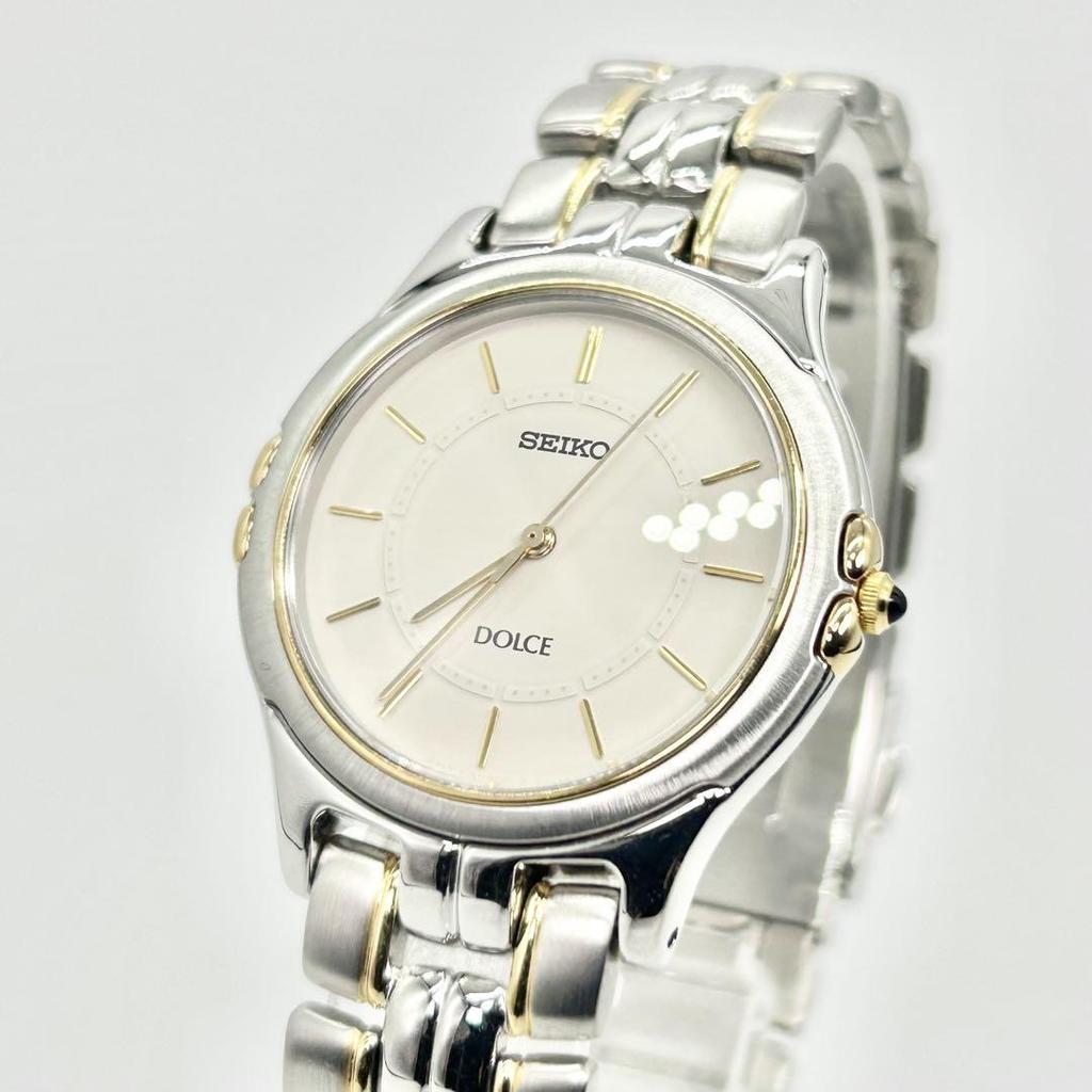 [USED] SEIKO DOLCE 8J41-6140 Quartz Wristwatch