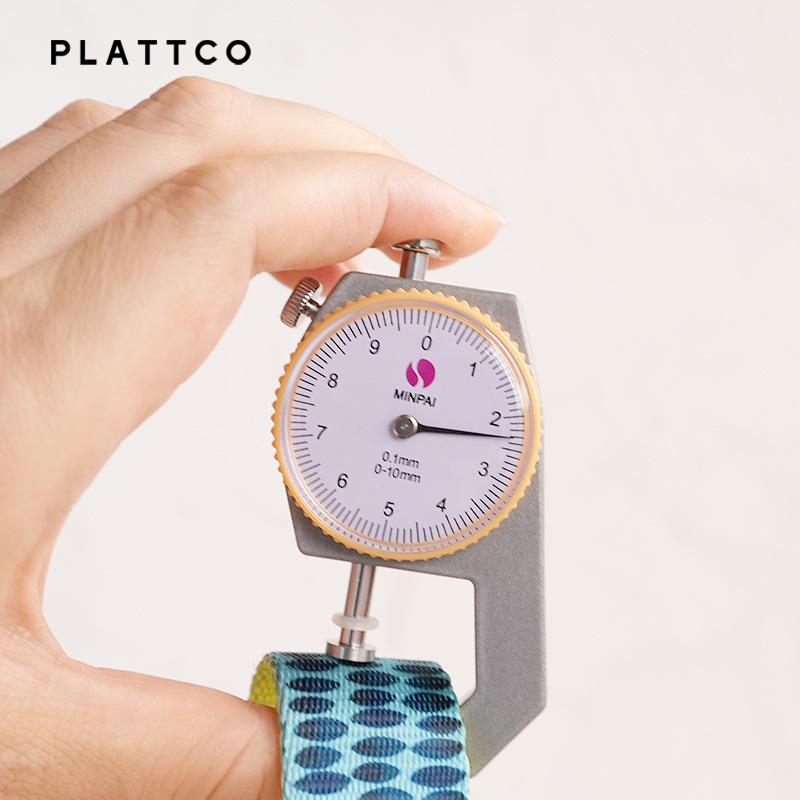 PLATTCO Синий имитация нейлона Ошейник для собаки - Простой дизайн, PDC320