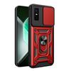 Чехол для Infinix GT 30 Pro 5G Чехол Сдвижная камера Кольцо-подставка Защитная крышка для Infinix GT 30 Pro Противоударная Capa