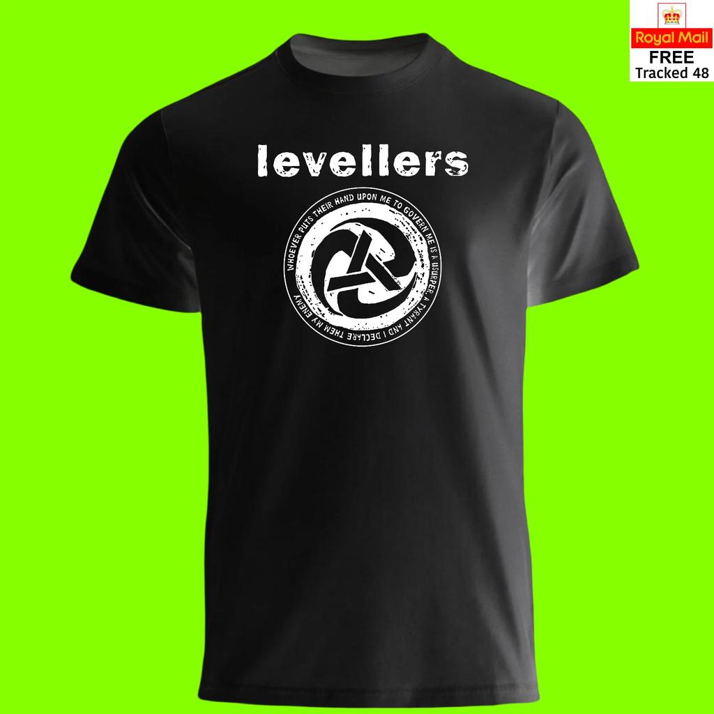 The Levellers - T Shirt - Folk Punk Rock Concert Festival Music Band 80s 90s