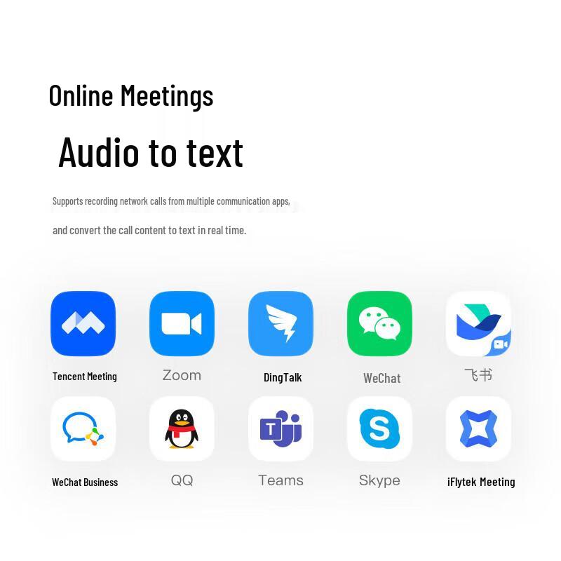 iFLYTEK Smart Meeting Assistant Bluetooth Headset