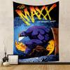 Настенный гобелен Maxx, Арт-постер из культового комикса, Ретро-декор для стены спальни, гостиной, общежития