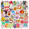 50 Graffiti Mix And Match Stickers Cute Little Fresh Water Cup Laptop Waterproof Sticker