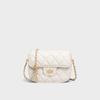 Womens Chic Crossbody Bag Lightweight Luxury Mini Square With Chain Strap Quilted Design