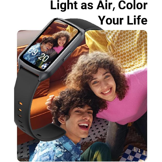 Фитнес-трекер для здоровья с круглосуточным отслеживанием сердечного ритма, кислорода в крови, артериального давления, сна, 5ATM водонепроницаемый, трекер активности с шагомером,