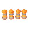 4 Pcs Dog Shoes Breathable Mesh Dog Boots for Summer Hot Pavement Anti-Slip Sole Paw Protector for Small Medium And Large Dogs
