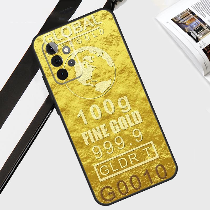 Switzerland Fine Gold Case For Samsung Galaxy A06 A56 A36 A26 A16 A54 A34 A14 A12 A22 A32 A52 A13 A53 A15 A35 A55