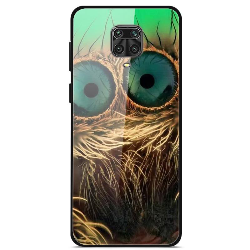 Закаленное Стекло Чехол Для Xiaomi Redmi Note 9S Чехол Мягкий Бампер Жесткий Стеклянный Чехол Для Xiaomi Redmi Note 9 S 9S Pro Max Чехол Для Телефона
