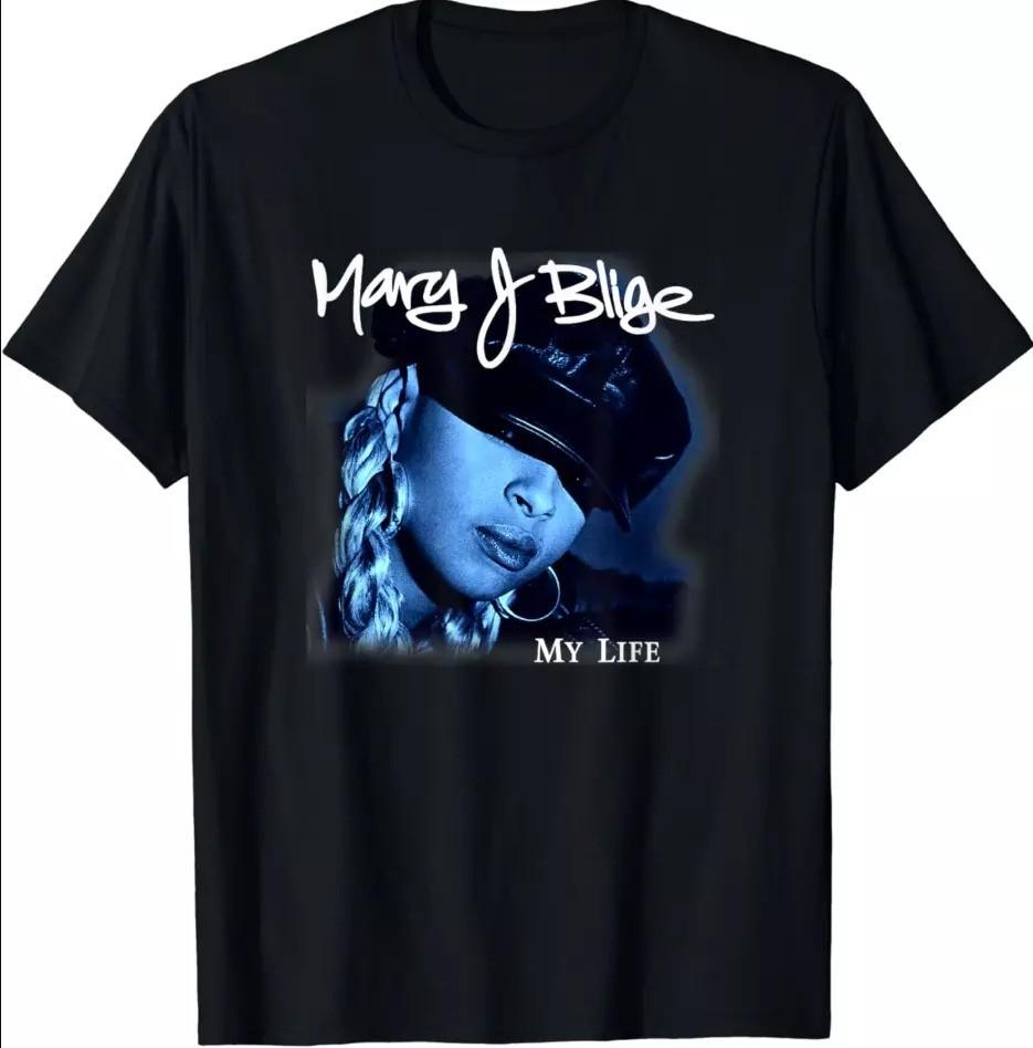 Mary J. Blige Mary J Blige My Life T-shirt, size S-5XL