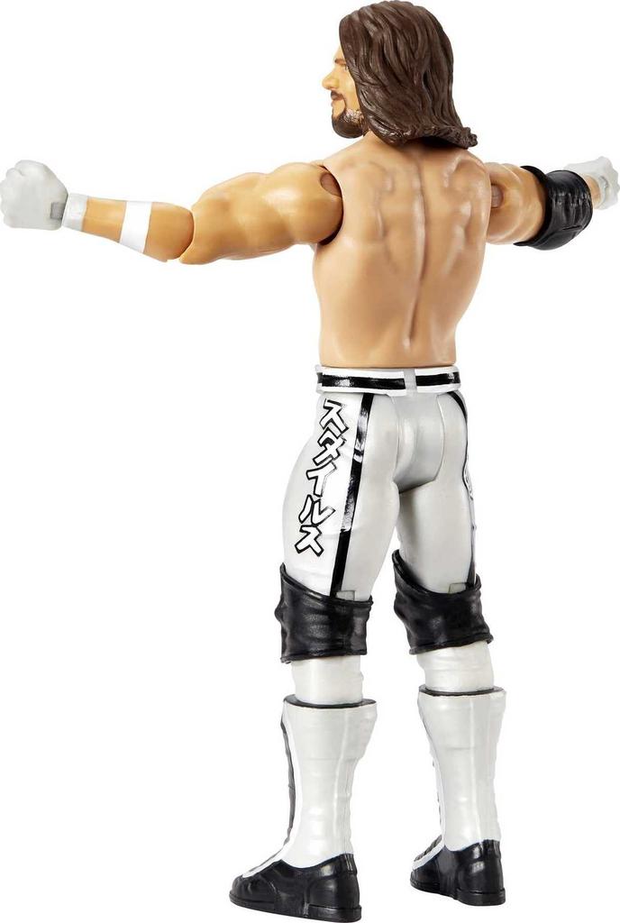 WWE Basic Aj Styles Poseable Action Ages 6-Inch Figure, Collectible, 6+