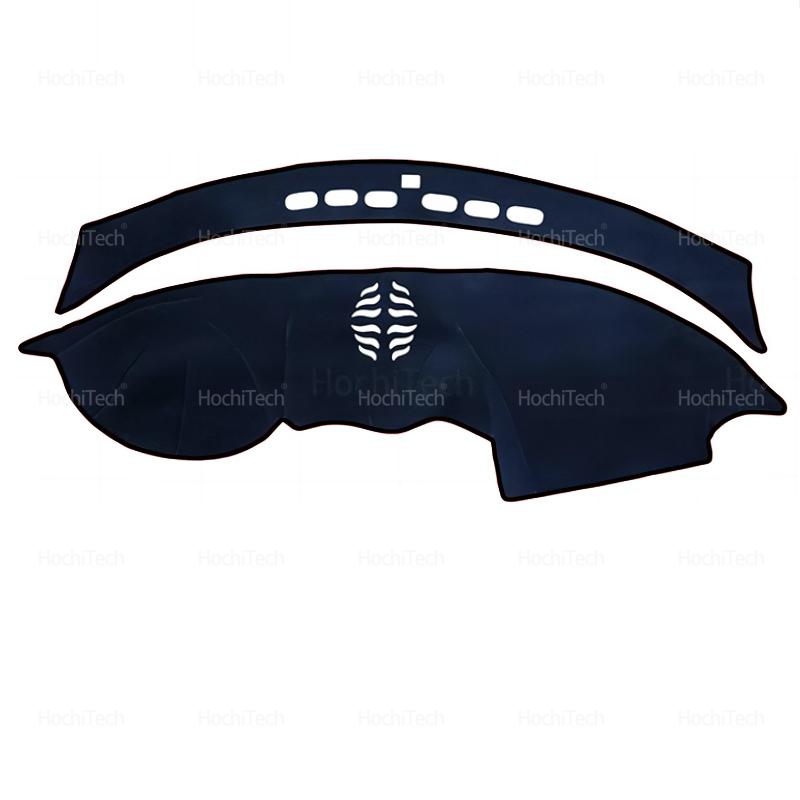 Для Jaguar XJ XJL X351 2010-2019 Автомобильный коврик на панель приборов Черная/Коричневая кожаная накладка на панель приборов Замшевый коврик на панель приборов Аксессуары-солнцезащита