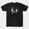 Мужская черная футболка с принтом The Blues Brothers Печать на трансферной бумаге без вырезания Хлопковая футболка