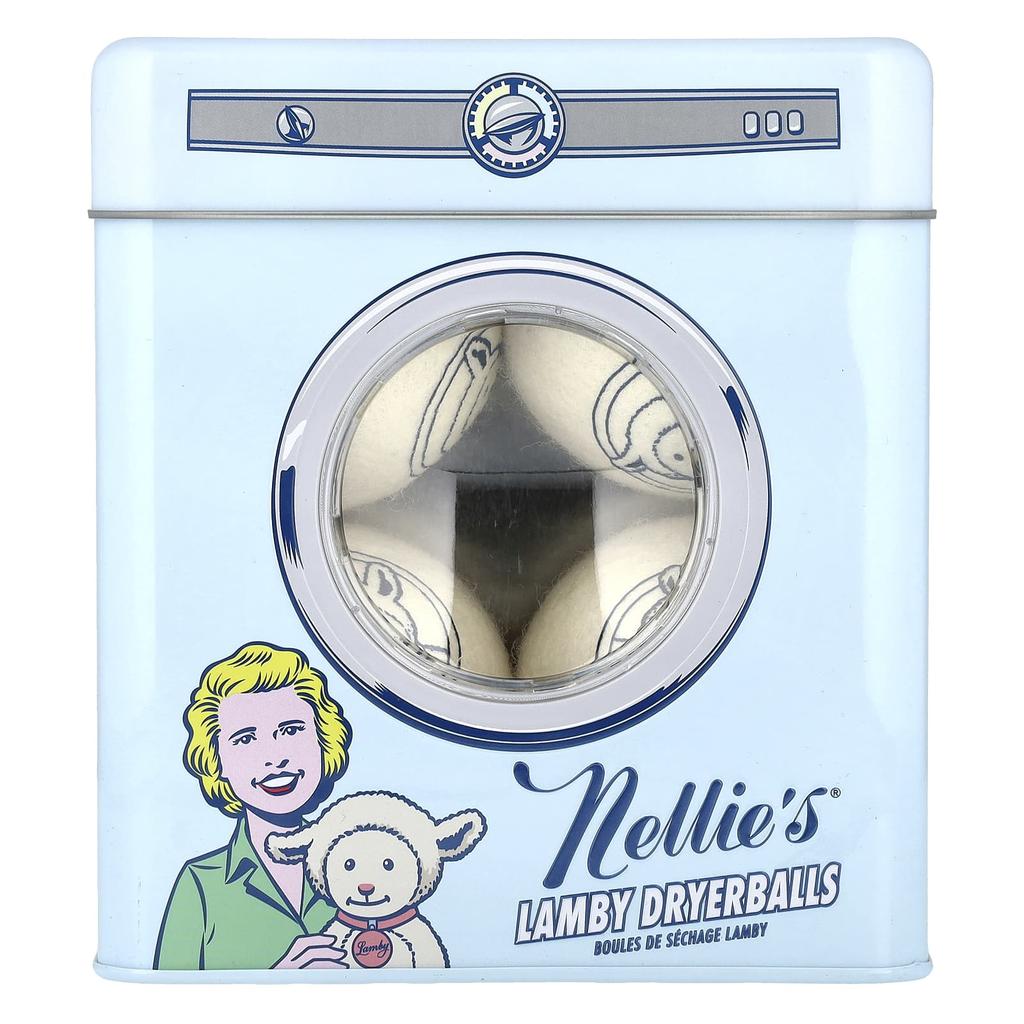 Nellie's Шарики для сушки Lambie, 4 шт.