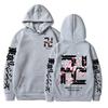 Japan Anime  Revengers Cherry Blossom Graphics Hoodies Autumn Fleece Tokyo Gang Sweatshirts Cozy Clothes Tops