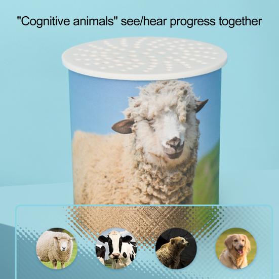Звук овцы, обучающая игрушка, имитирующая шум животных, устройство для изготовления перевернутого козла, реквизит для розыгрыша, реквизит для малышей и мальчиков
