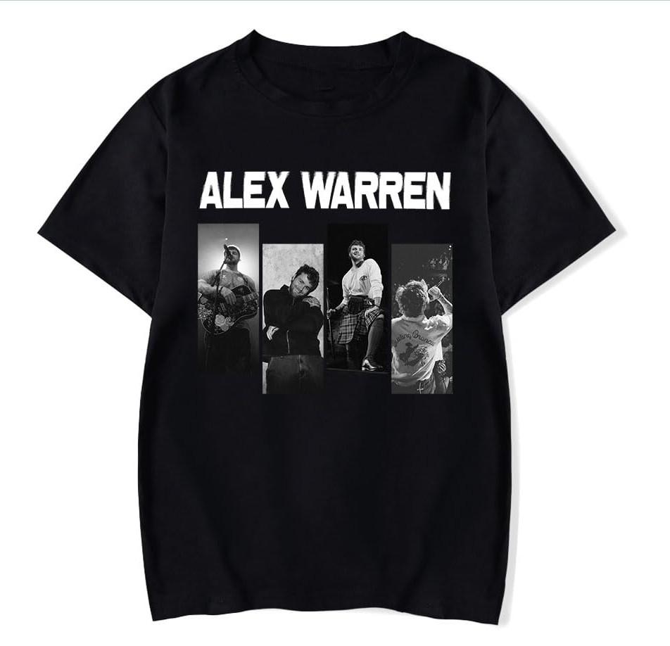 Коллекция Alex Warren Singer Унисекс Хлопковая футболка WA413 Унисекс Футболка
