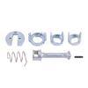 Front Left Right Door Lock Cylinder Repair Kit Replacement Parts for  E46 3 Series 1998-2005