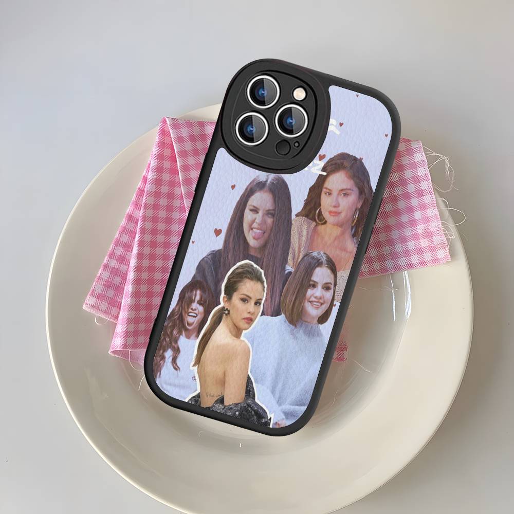 Чехол для телефона Селены Гомес, певицы, для iPhone 16 15 14 13 12 11 Pro Max Plus 16E, чехол из мягкой кожи