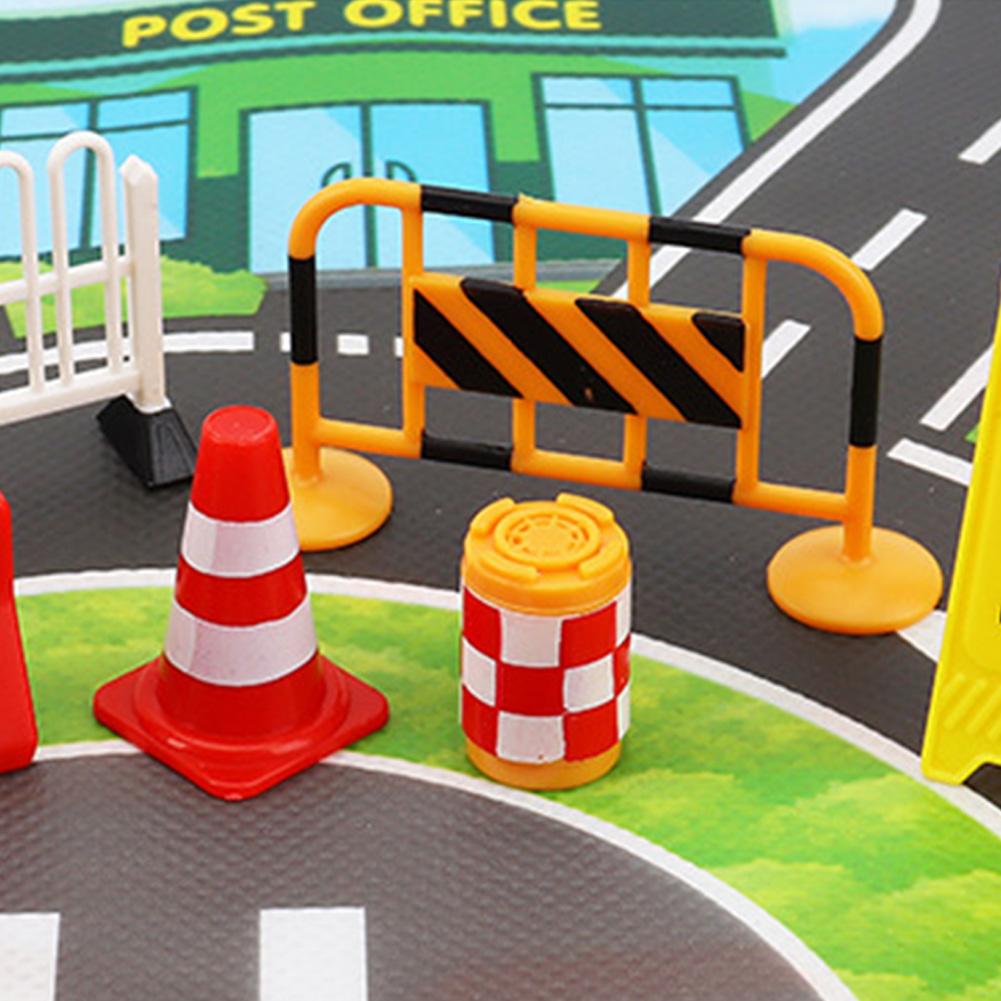 62 шт. Миниатюрный набор для строительства гномов, креативный рождественский набор для строительства гномов, сцена строительства дороги для новоселья