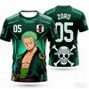 Новая японская аниме One Piece Специальное издание Футбольная футболка Футбольная Семейная matching Повседневная одежда Быстросохнущая Спортивная футболка