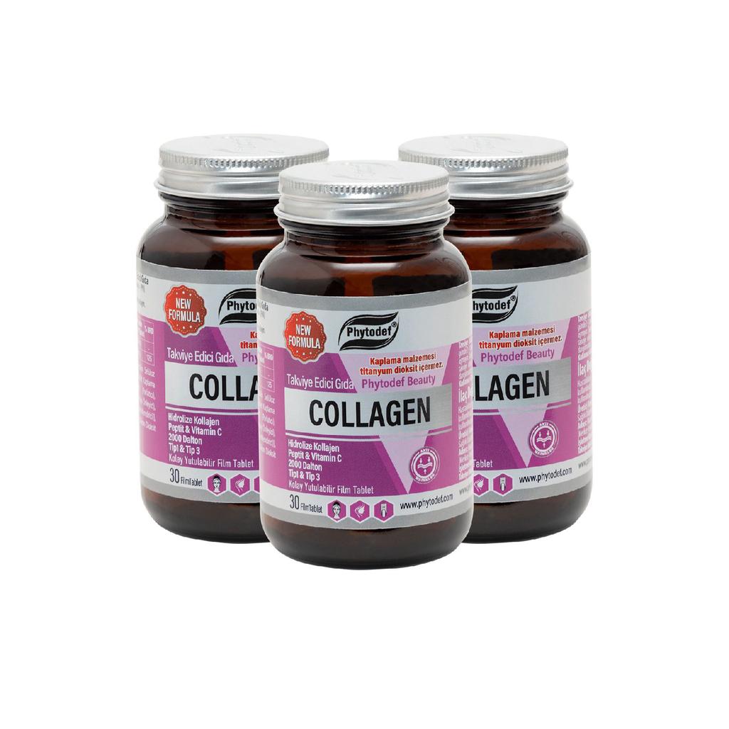Collagen Vitamin C - 30 Tablet X 3pcs