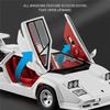 1/32 Lamborghini Countach LP5000s Сплав Модель Спортивного Автомобиля Литые Металлические Гоночные Автомобили для Трека Модель Транспортных Средств Симуляция Звук Свет Детская Игрушка Подарок
