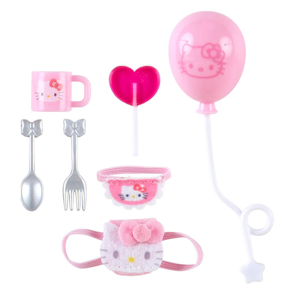 Sanrio Hello Kitty Pitatto Friends (Mini) Accessory Set 604542 – Mini Doll Items, For Ages 3+