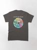 Talking Heads 80's Music Retro Lyrics - You May Ask Yourself Pie Chart Classic T-Shirt