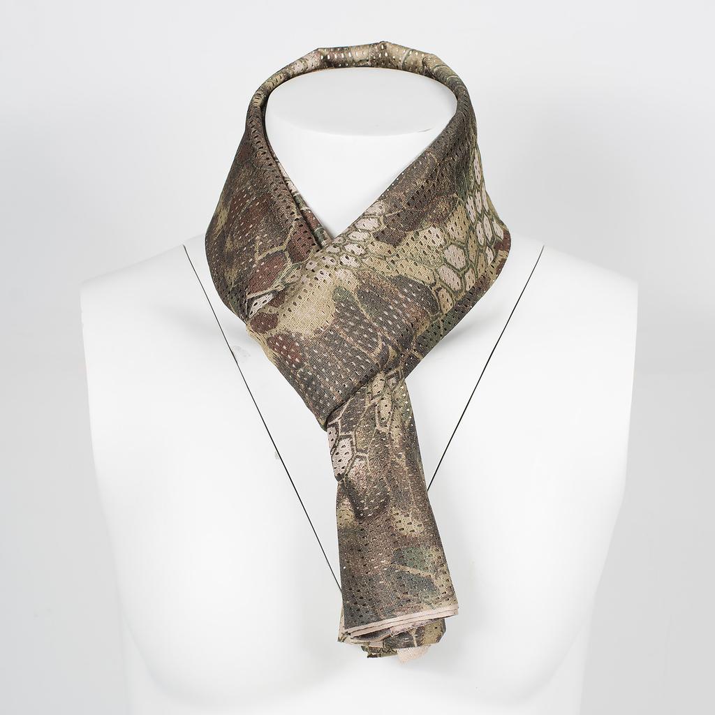 Tactical Camouflage Scarf Army Combat Kerchief Military Headcover Militar Outdoor Scarves Hijab CS Go Autumn Headscarf