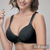 Plus Size Bra Lingerie for Women Seamless Push Up Bra Sexy Thin Cup Cotton Brassiere Comfortable Underwireless Female D E Cup Underwear Bra