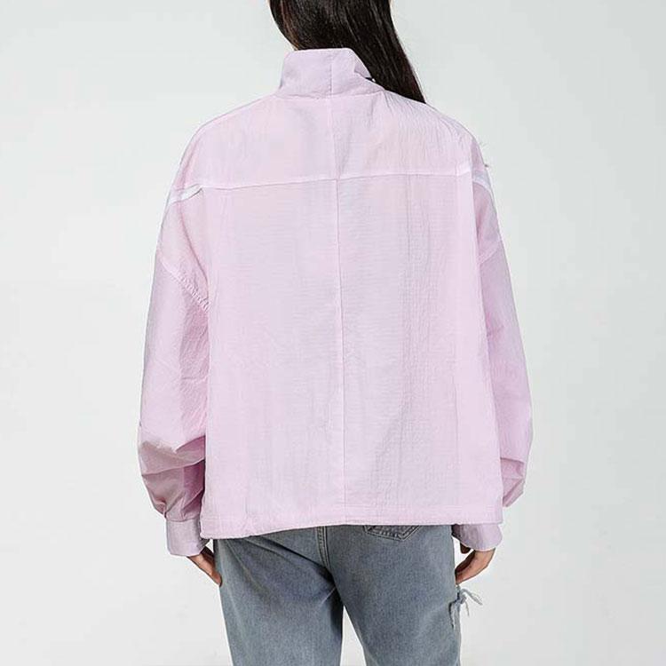 Nike Куртки Женские Розовые Стойка Умеренные Другие DD5585-695
