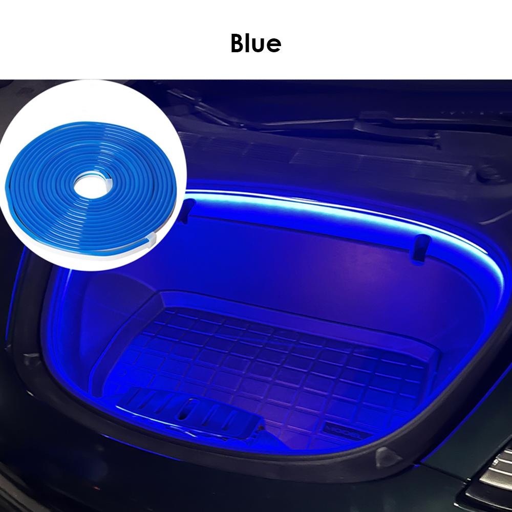 VJOYCAR Frunk Brighten LED Strip Modified Lighting for Tesla Model 3 Y S X 2018~2026 Waterproof Flexible Front Frunk Light