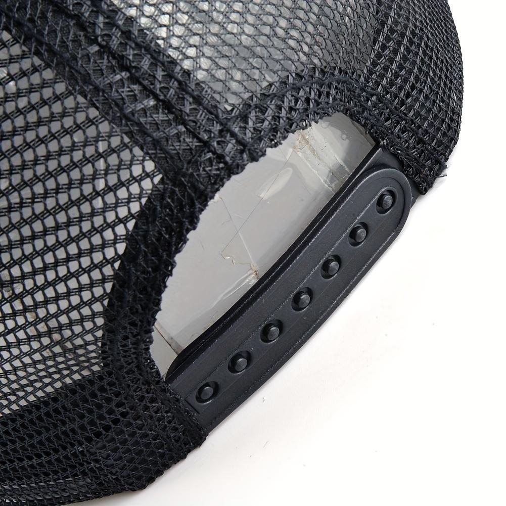 Мужская и женская шапка с вышивкой волка — дышащая, облегающая, всесезонная кепка для занятий спортом на открытом воздухе с регулируемым размером, кепка для занятий спортом на открытом воздухе|Регулируемый головной убор