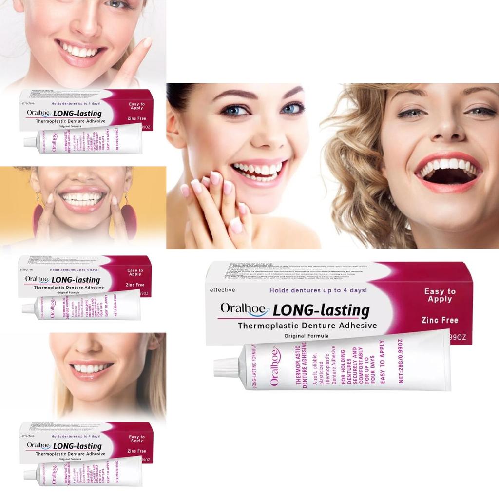 Оралхое Адгезив для зубных протезов для повышенного комфорта и надежной фиксации искусственных зубов