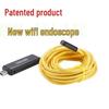 2m Rigid 3-in-1 HD 2MP 1200p WiFi Industrial Endoscope Camera for Smartphones